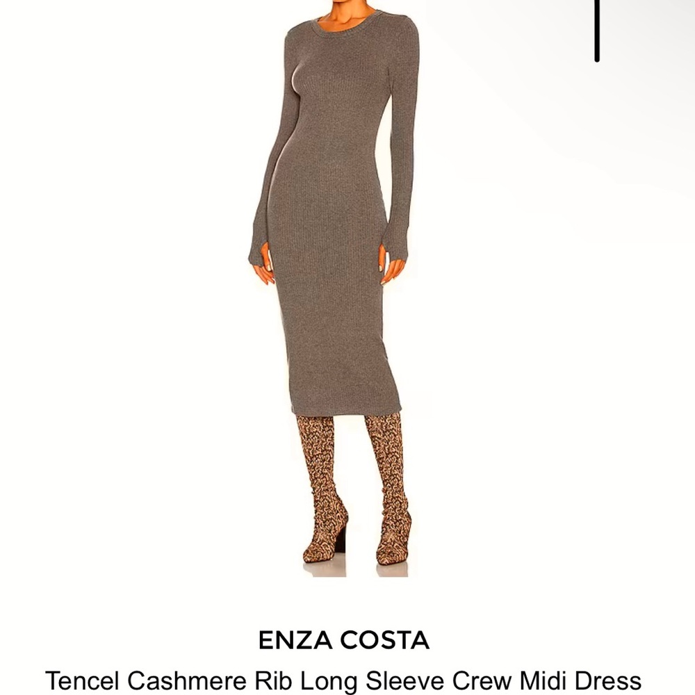 Enza Costa long sleeve dress